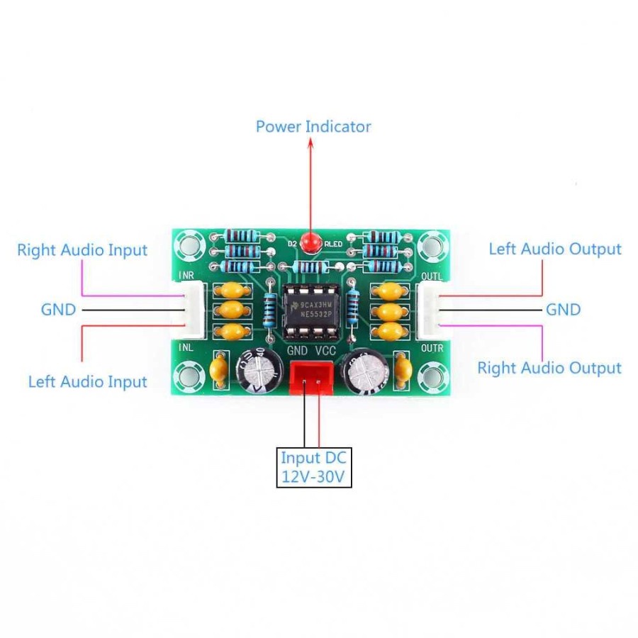 DIY Pre Amplifier Board Module - XH-A902