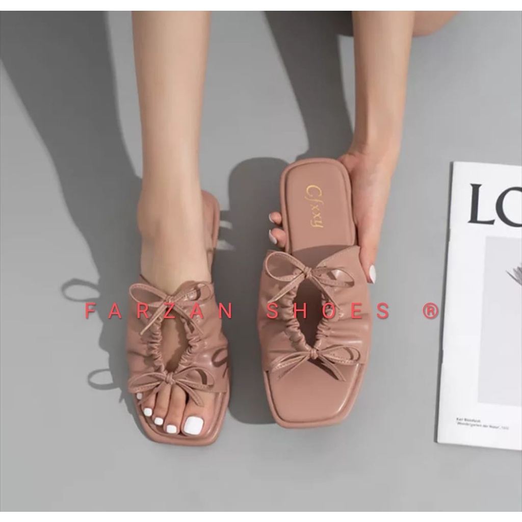 COD VIRAL SANDAL WANITA ELEGANT TERBARU ADT 03 SERBASHOES