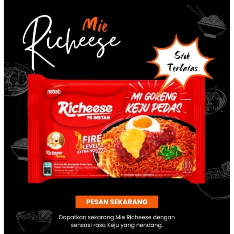 

Mie Goreng Recheese level 3(READY STOCK LANGSUNG KIRIM)