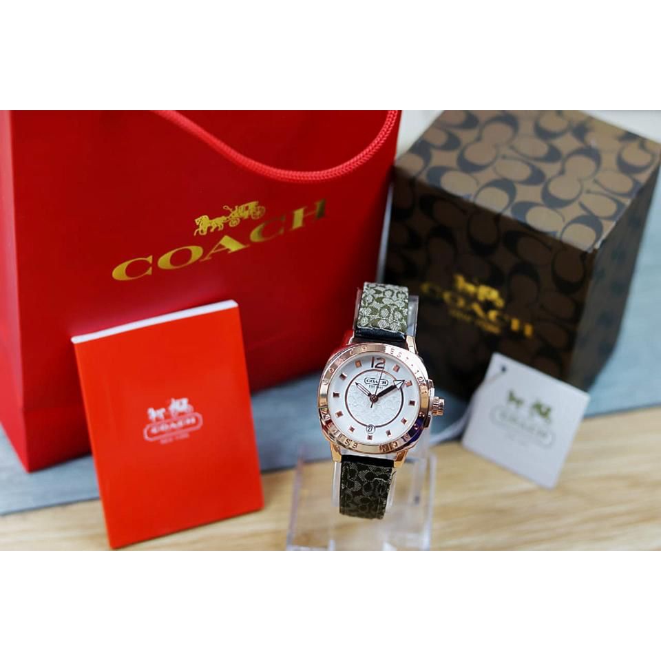 Jam Tangan Wanita Fashion K3707Z Tali Kulit Motif Tanggal Aktif Free Box Exclusive &amp; Baterai