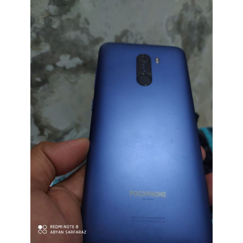 Xiaomi Pocophone f1 6/64 second bekas pribadi #hp bekas #murah #fullset #terpercaya #gaming