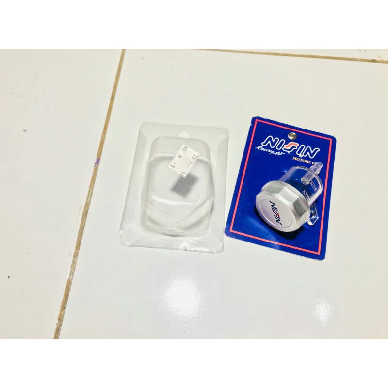 tabung minyak rem bening lurus nissin pnp master ktc rcb brembo