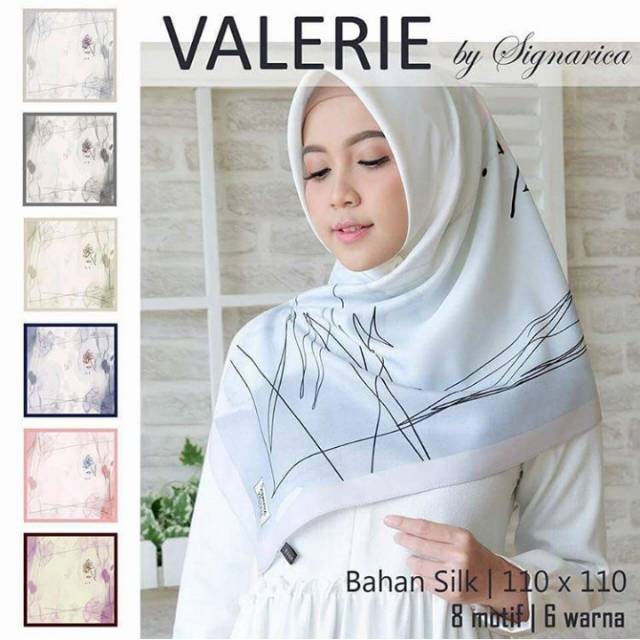 hijab/ kerudung/ segiempat Valerie