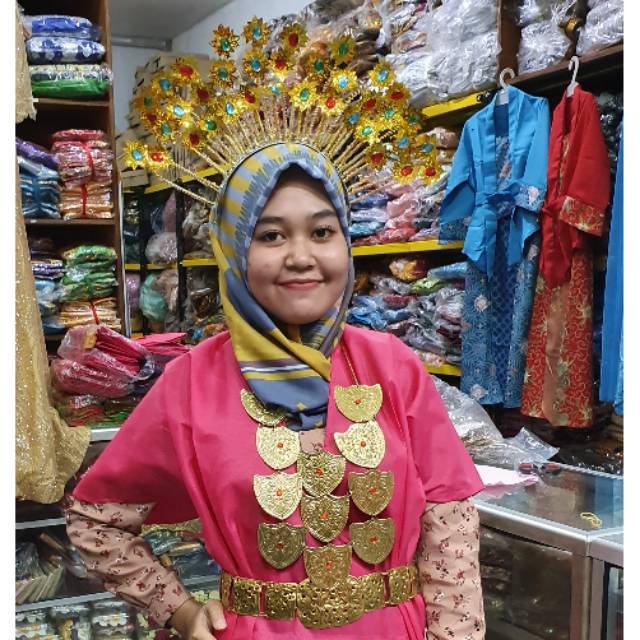 Kalung baju bodo dewasa // Kalung Adat Makasar