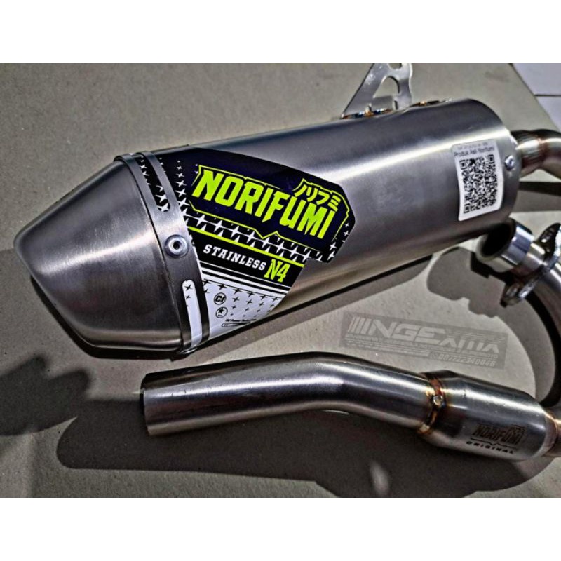 KNALPOT NORIFUMI N4 SS