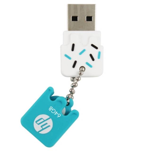 USB FlashDisk Hewlett-Packard v178 b (Biru) 64GB