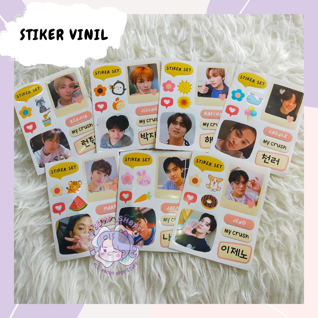 STIKER NCT DREAM NCT 127 MY CRUSH NCT CANDY