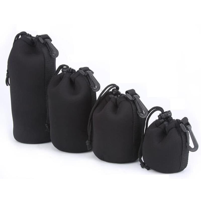 Tas Lensa Kamera DSLR 4PCS - Black