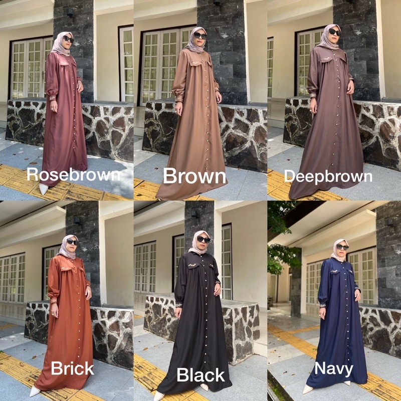 Luna Dress by Iyaluna Hijab