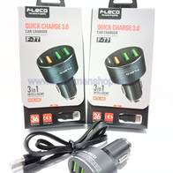 SAVER CHARGER MOBIL FLECO F-77 Quick Charge 3.0