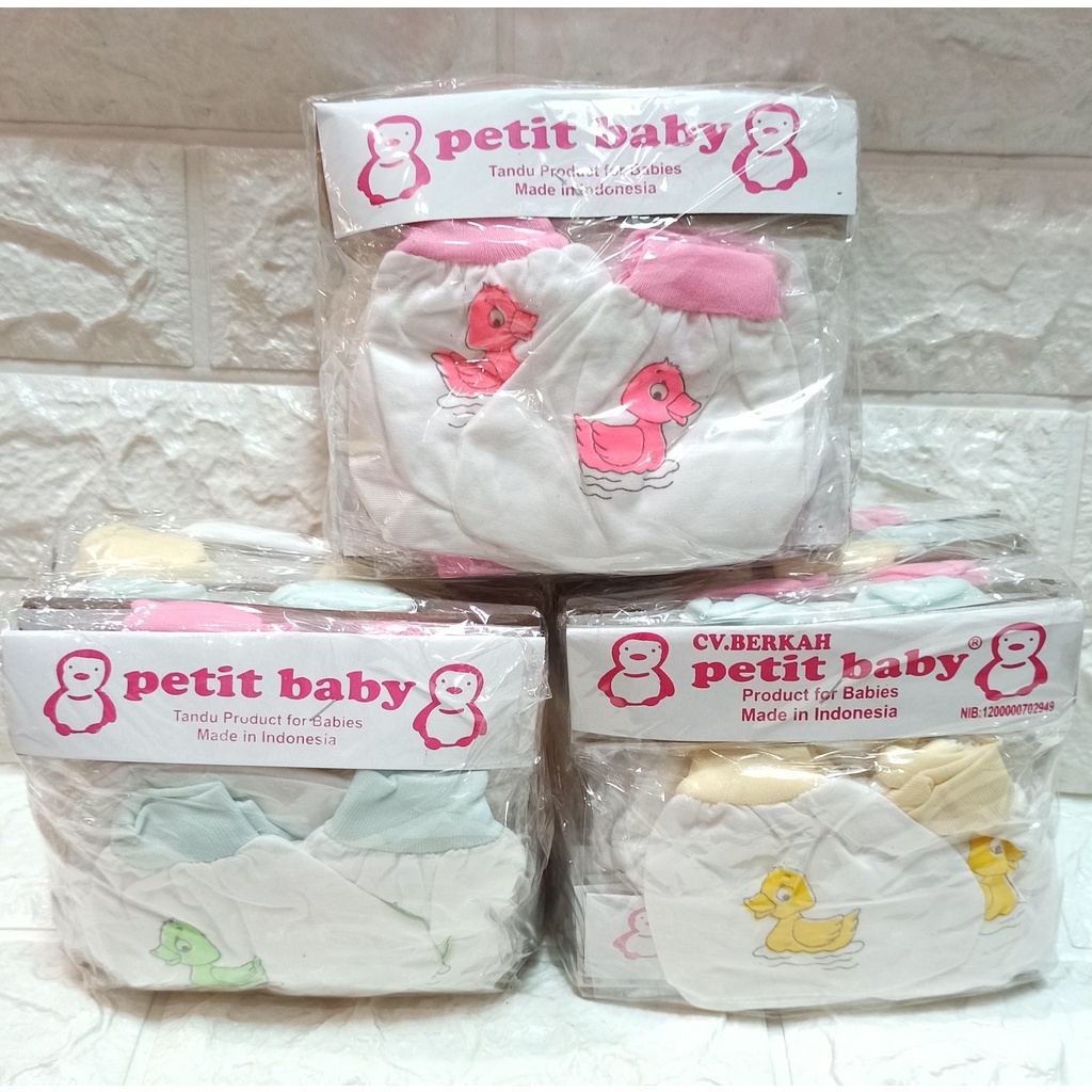 6 SET (12 PASANG) SARUNG TANGAN &amp; KAKI BAYI NEWBORN MURAH MODEL RIP