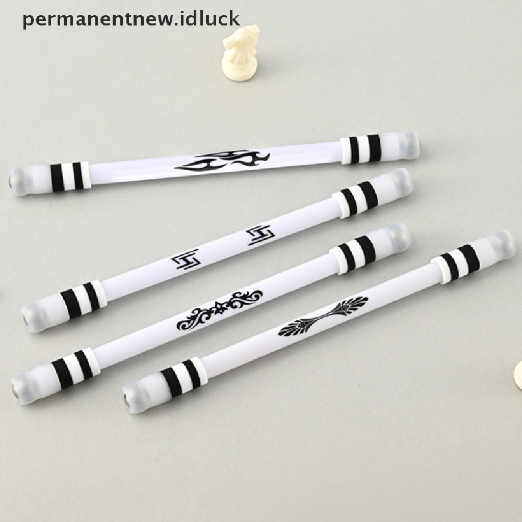 (luckypermanentnew) E11 Pulpen / Bolpoin Putar Bahan Baja Tanpa Isi Ulang