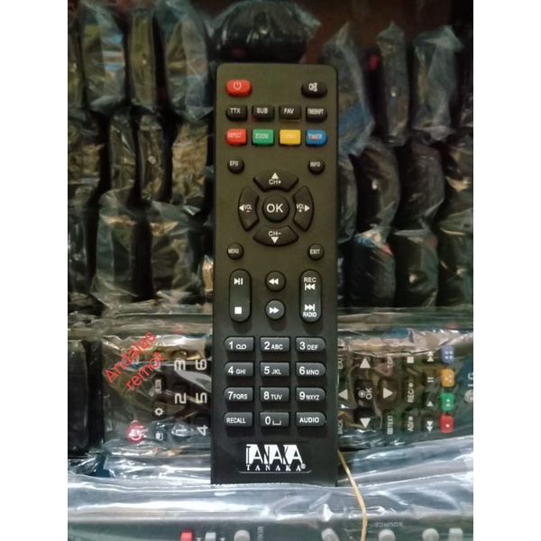 REMOT REMOTE STB PARABOLA TANAKA MODI DVB T2/REMOT SET TOP BOX