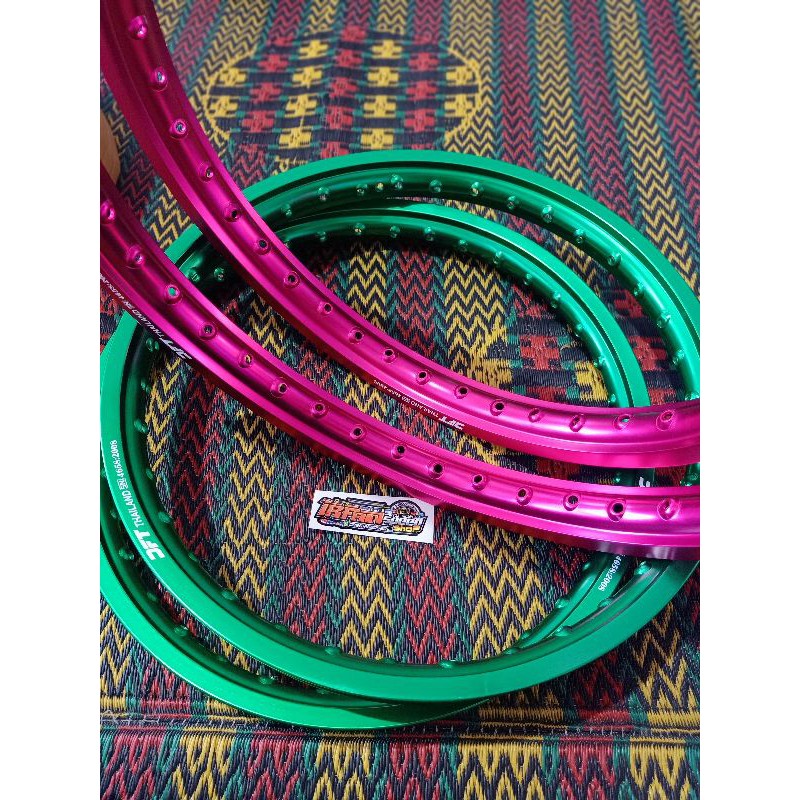 VELG DFT THAILAND PINK & HIJAU