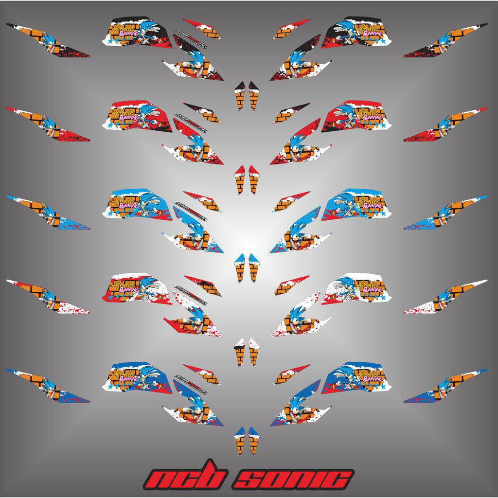 Striping cb 150 r 2016-2019 - Stiker Decal new cb150R ncb sonic