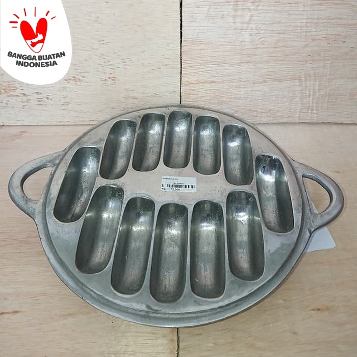 Cetakan Kue Pukis Parabola Kecil Aluminium