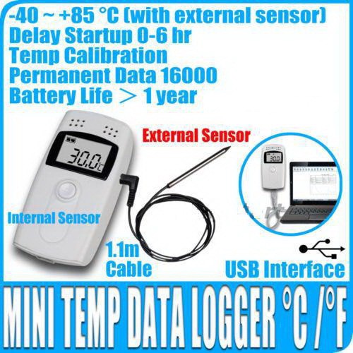 Temperature Data Logger RC-4 USB Elitech RC4 RC 4 Suhu Loger Ukur Suhu Kelembaban Hygrometer Thermo