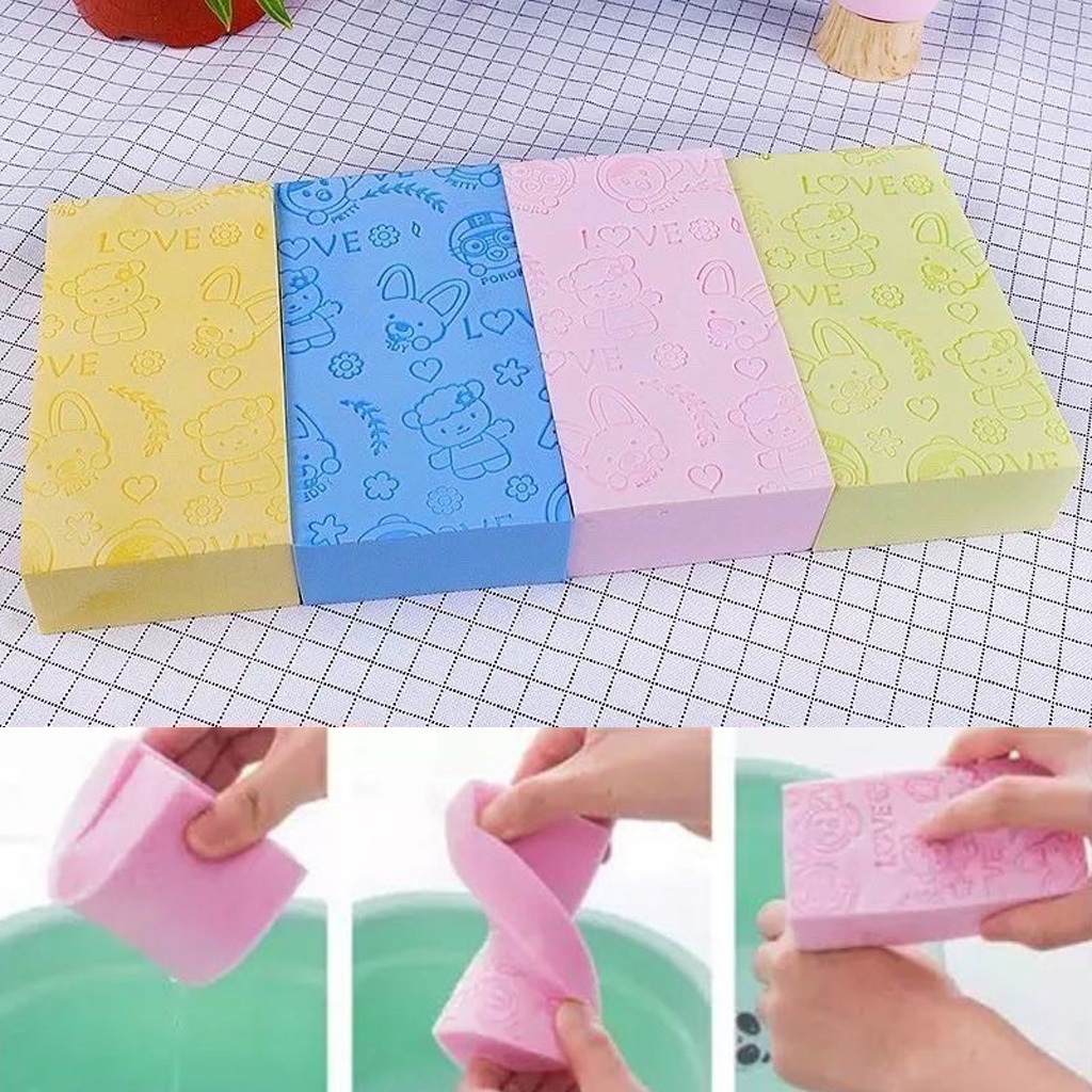 ❤️GTB❤️ Spons Mandi Sponge Daki Spon Busa Pengangkat Kotoran Pembersih Badan Kaki Alat Gosok Sabun Bath Soap R637