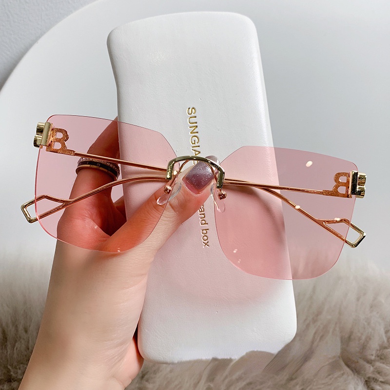 Kacamata Hitam Bentuk Kotak Untuk Pria Dan Wanita