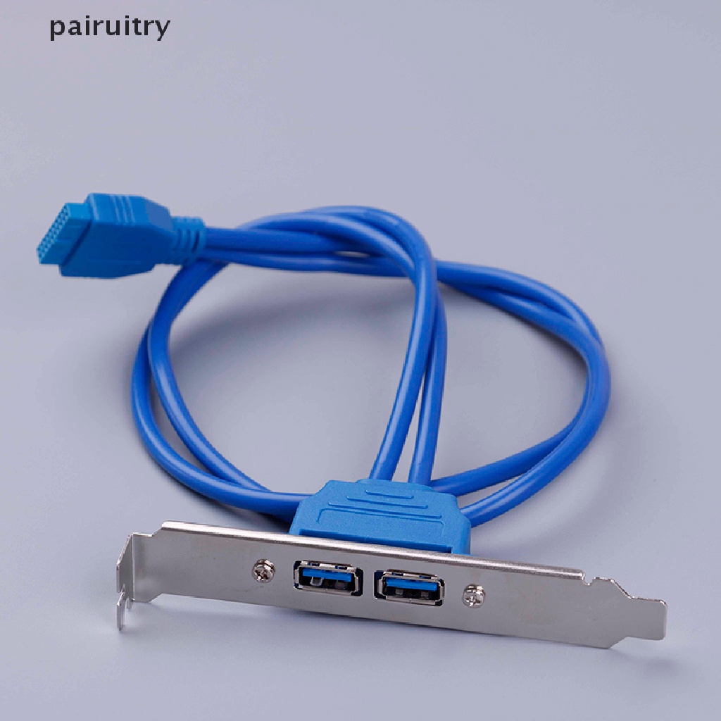 Prt Bracket Expansion Panel Belakang 2 Port USB 3.0 Ke 20 Pin Untuk Motherboard PRT