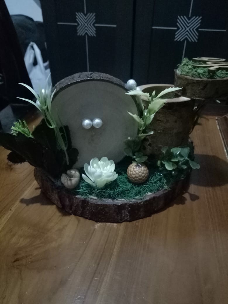 Tempat Cincin Dan Kalung Rustic Kayu Woodlog