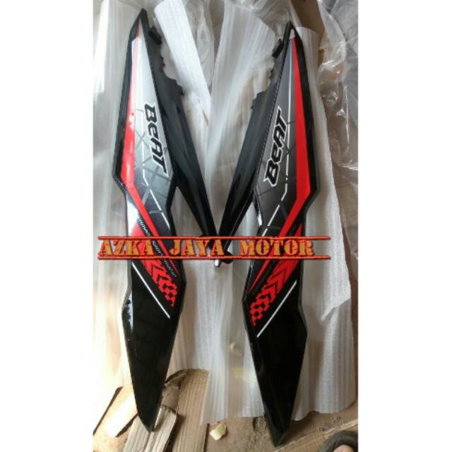 Cover Body Honda Beat Fi 2017 / Beat baru / Beat Street Warna Hitam