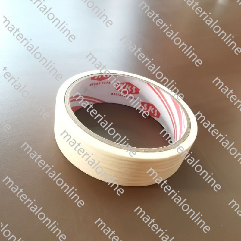 

LAKBAN KERTAS Sks Lem Perekat Paper Tape Selotip Kualitas daimaru murah 1 Inch 1inch 24 mm 24mm