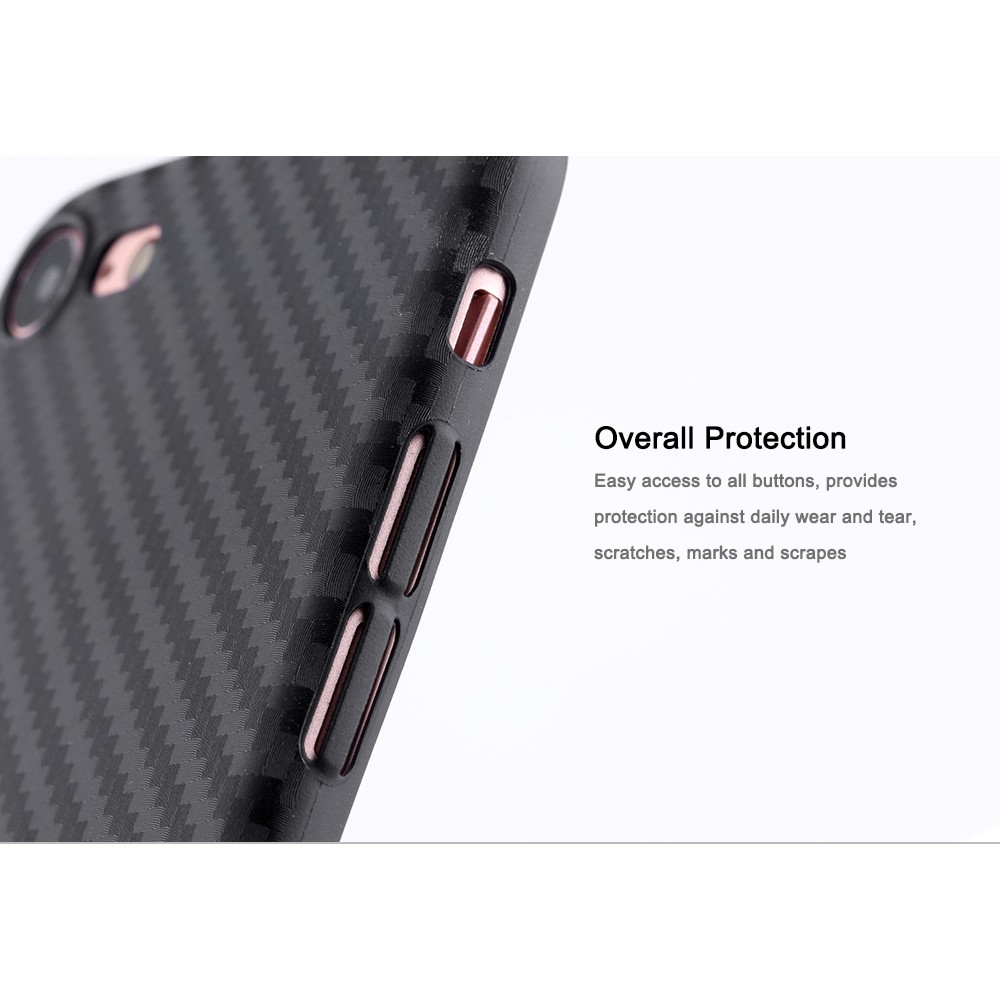 Ultra Thin Carbon Fiber Case for iPhone 7 Plus Hoco Premium Cover 360 Full Protection