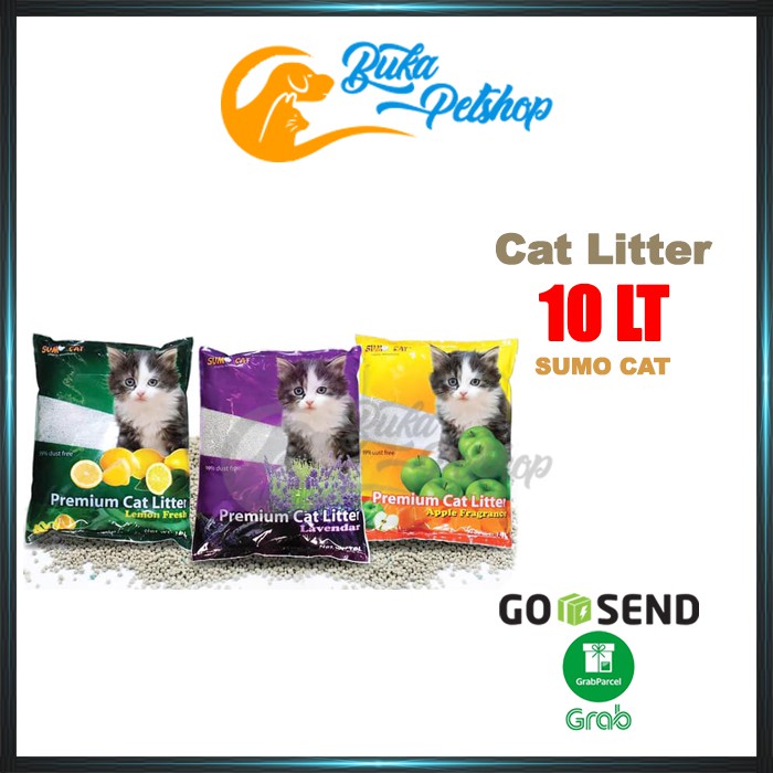 Pasir Kucing SUMO CATLITTER 10Lt [ Gojek / Grab ]