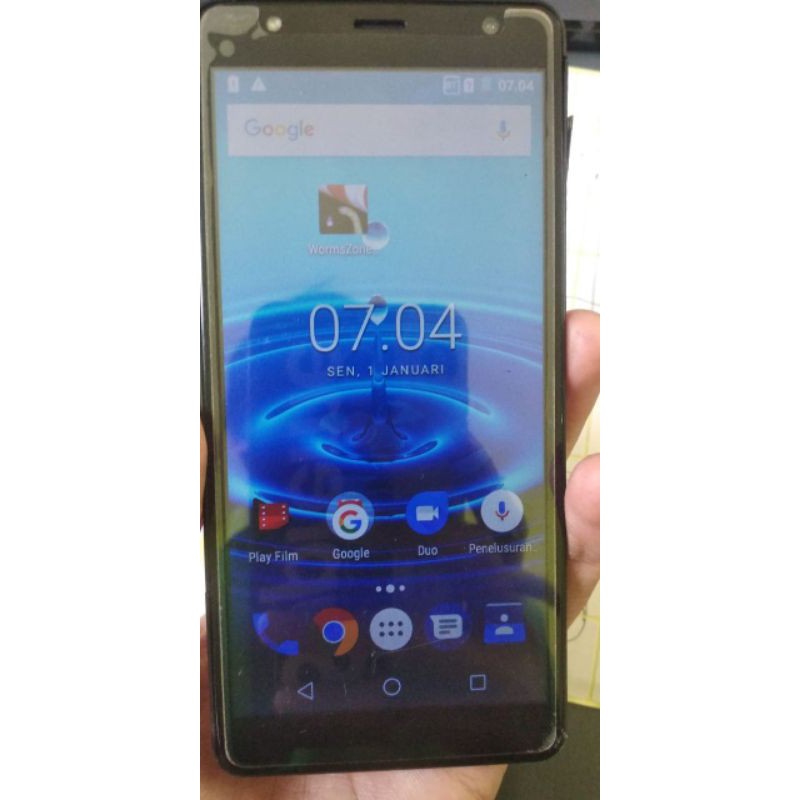 MESIN MITO A16 NORMAL LCD BLANK PUTIH