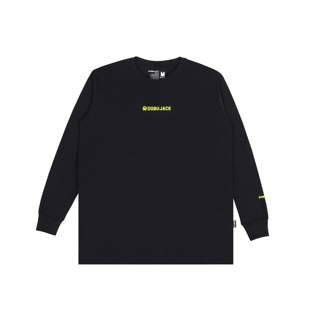 

Dobujack Tshirt Little Logo Yellow Black Longsleeve