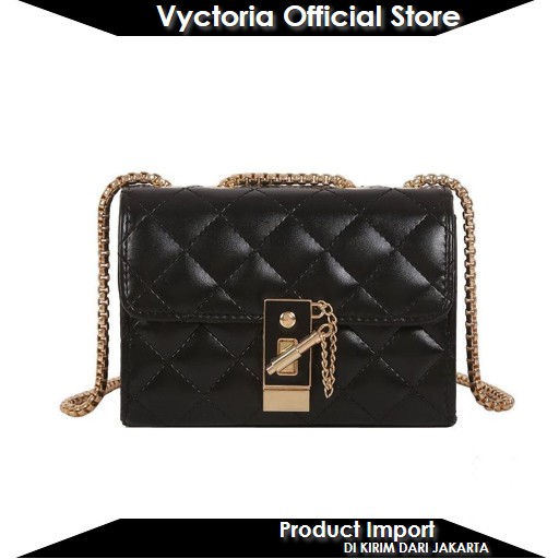 (COD) VYCTORIA VOS7450 Tas Selempang Wanita Fashion Import Promo Termurah Terbaru JT7450 7450