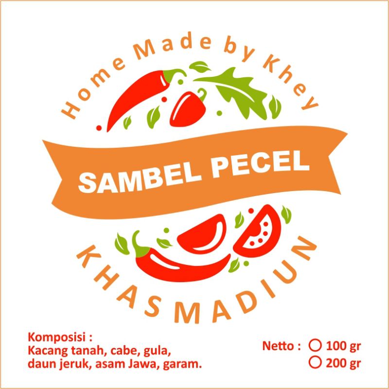 

Sambel Pecel MADIUN 1Kg
