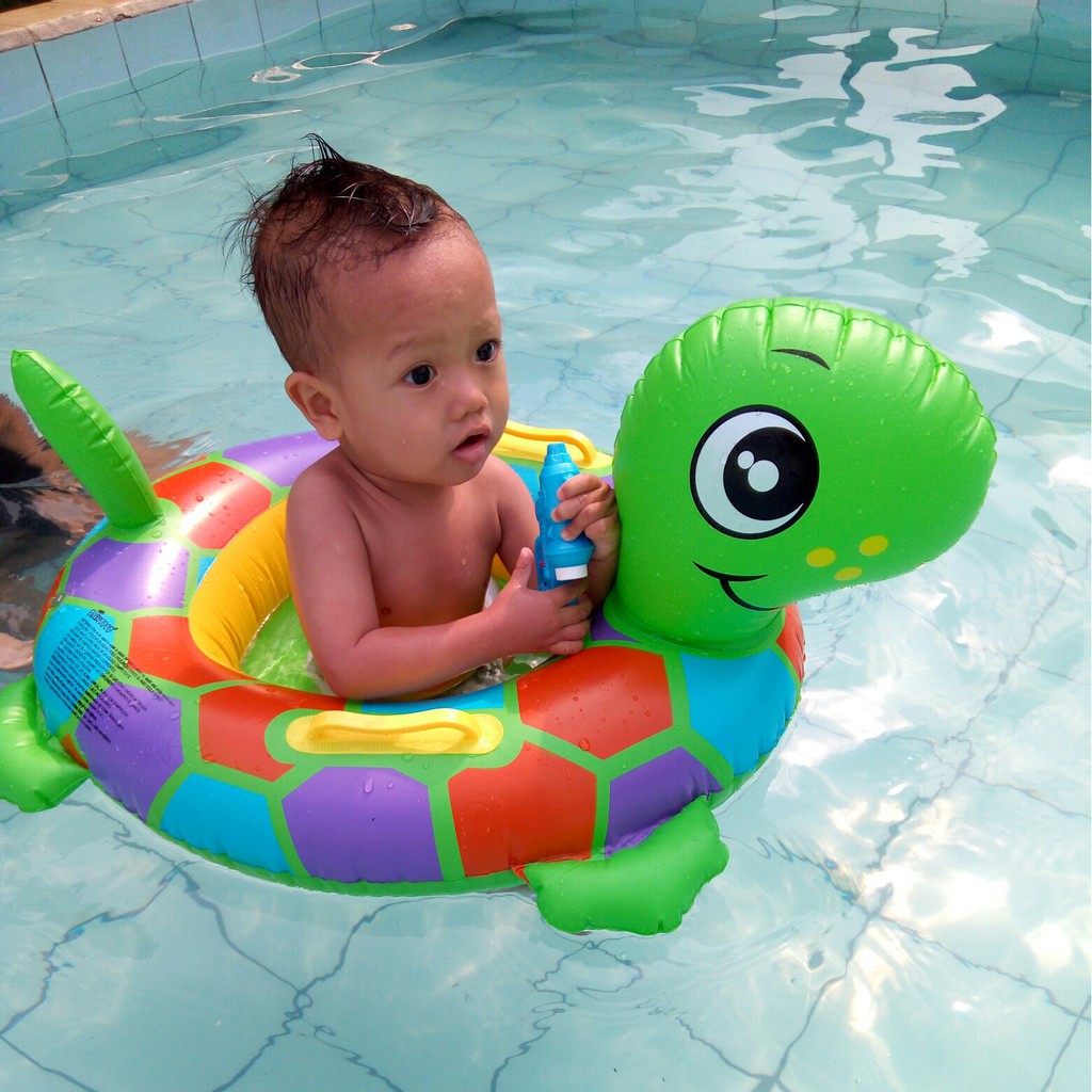 Pelampung Ban Renang Bayi Balita Baby Boat Sainteve Kura Kura Bestway Ikan Shopee Indonesia