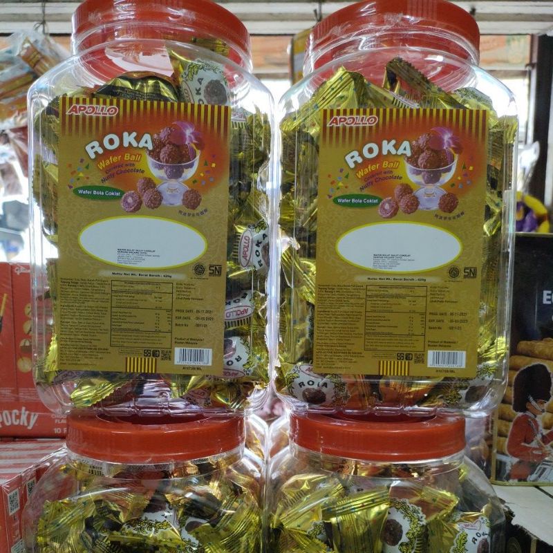 

Roka Toples 420gram isi ±70pcs