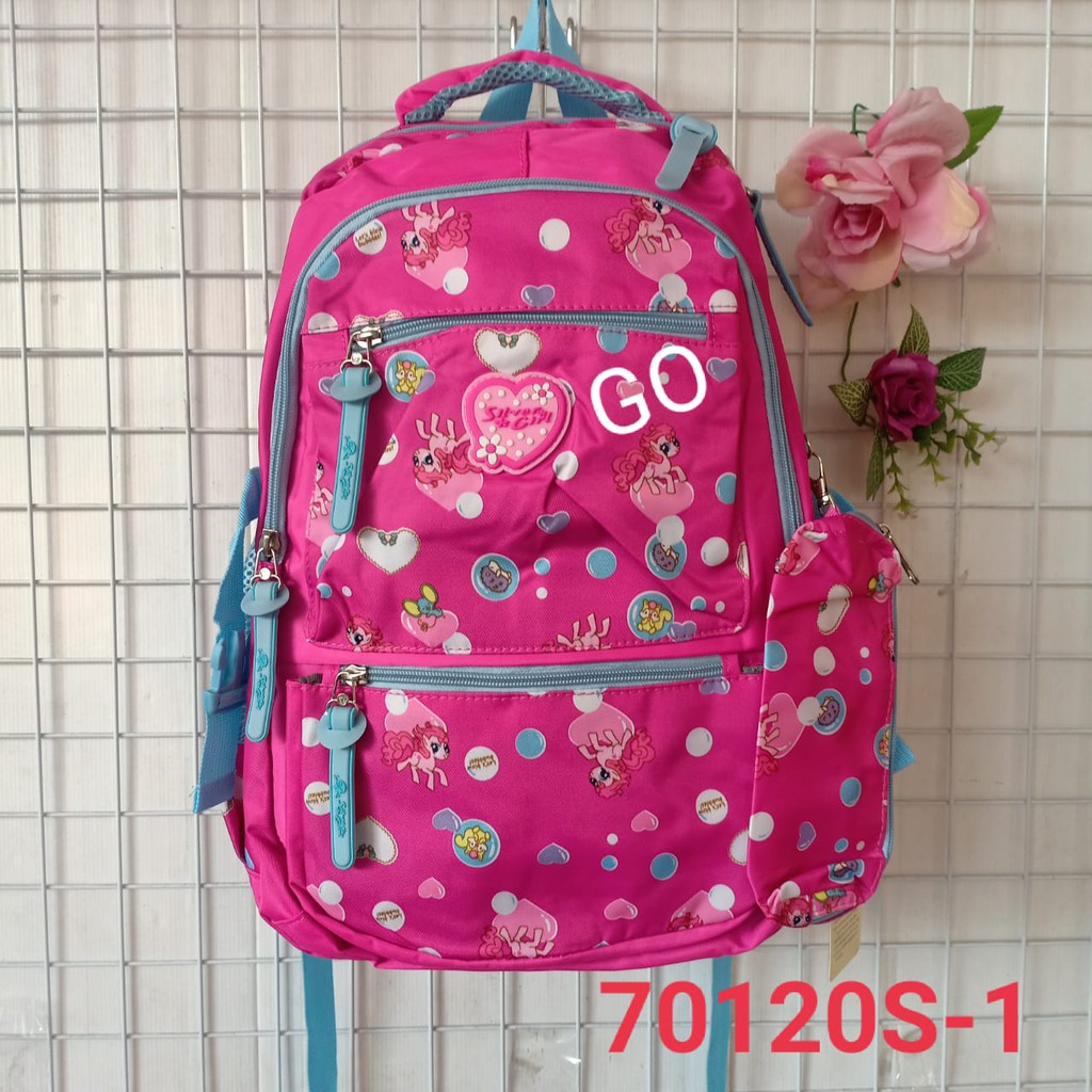 gos TAS RANSEL ALTO ANAK SILVERGIRL C2 Karakter Tas Sekolah Anak Perempuan