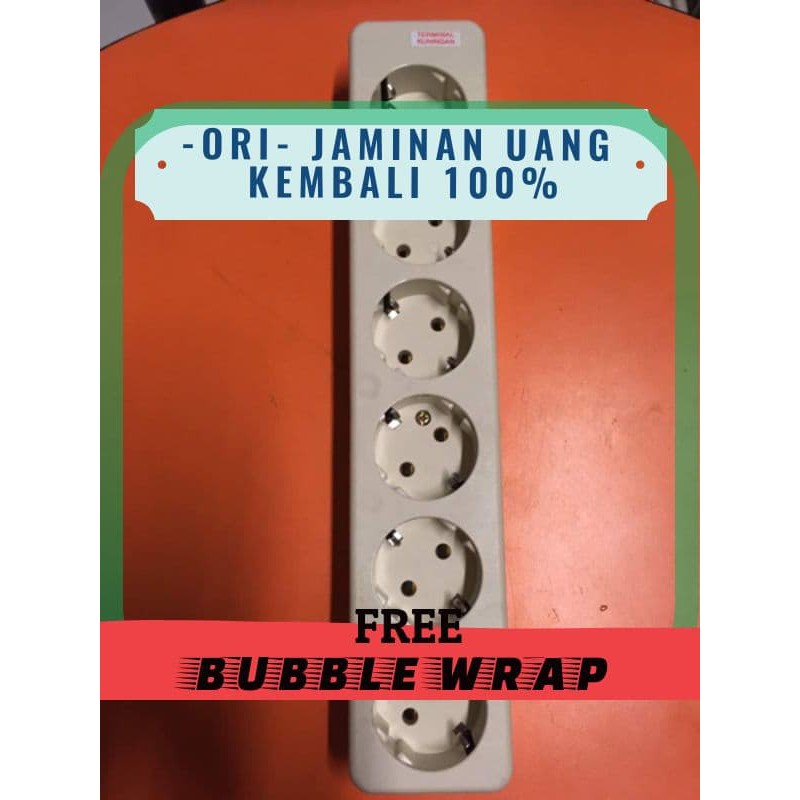 stop kontak uticon 6 lubang