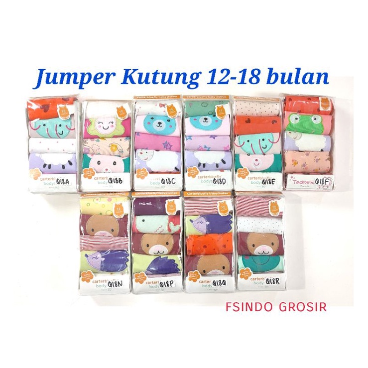 Jumper bayi kutung 5in1/Jumper anak kutung KODE Q