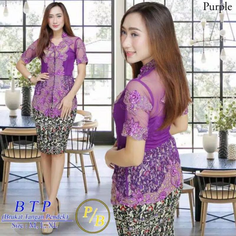 KEBAYA PAYET BORDIR/REAL PICT /KEBAYA PAYET PENDEK