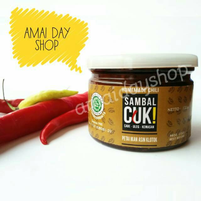 

sambal CUK! Petai Ikan Asin Klotok