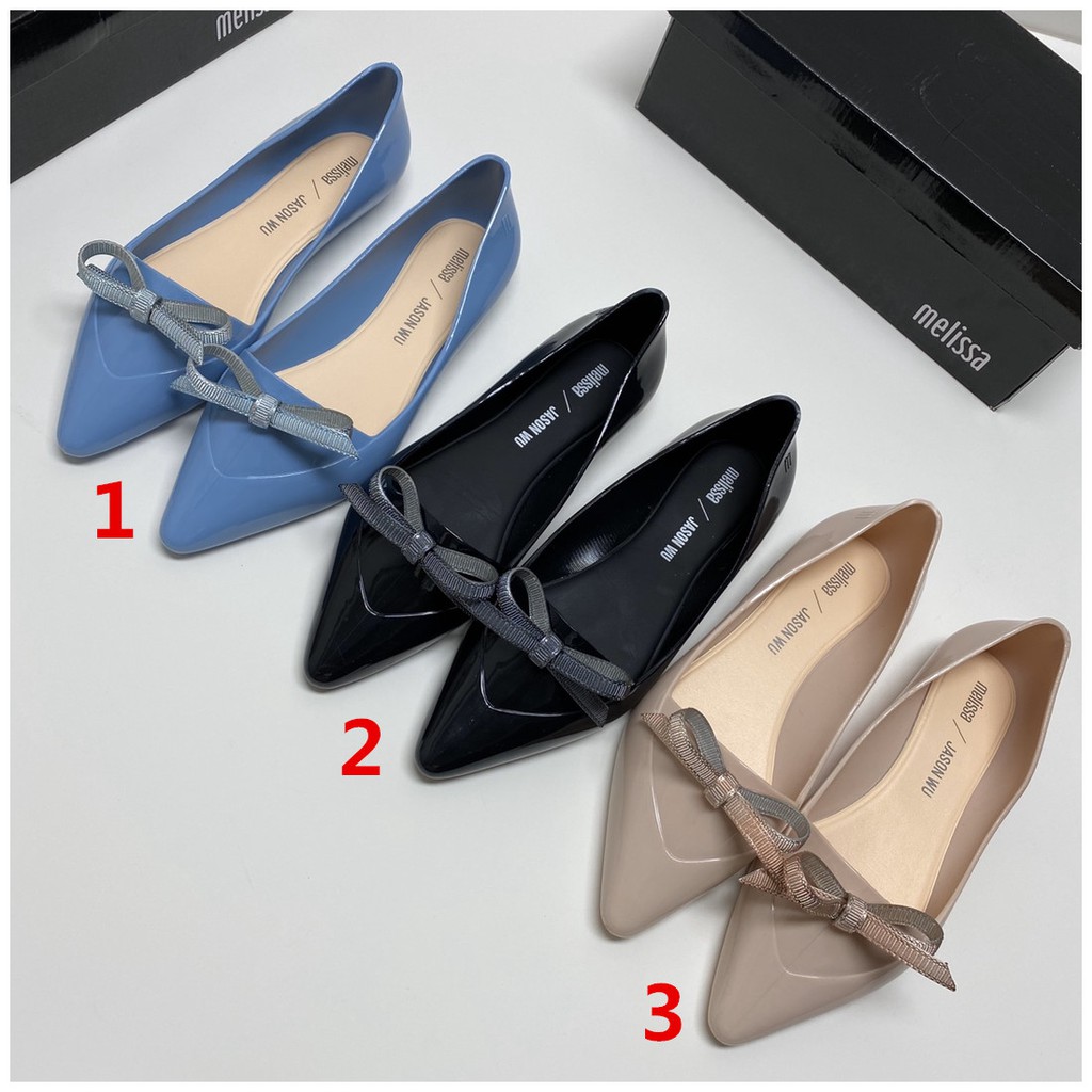 Melissa Sepatu  Flat  Shoes  Model Fashionable Untuk  Wanita 