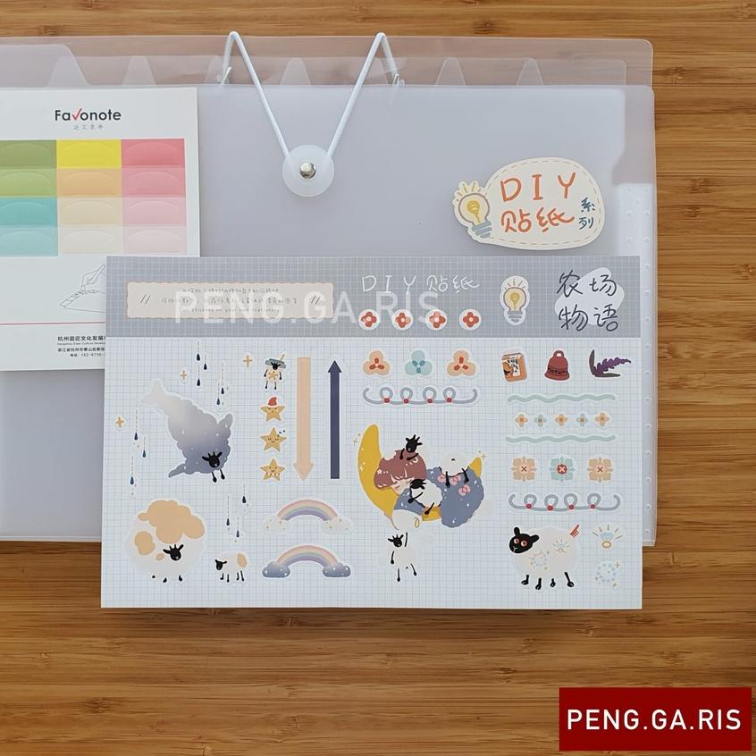 

Beli Segera Expanding Clear Folder DIY / Folder Penyimpanan 7 Sekat!