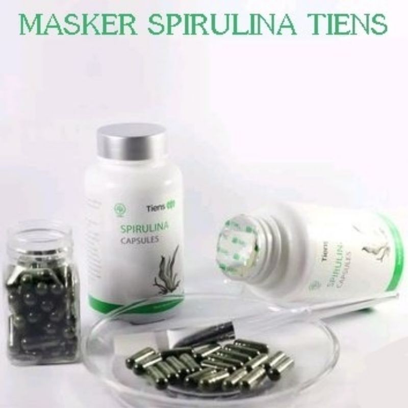 MASKER SPIRULINA TIENS | Original Produk Tiens