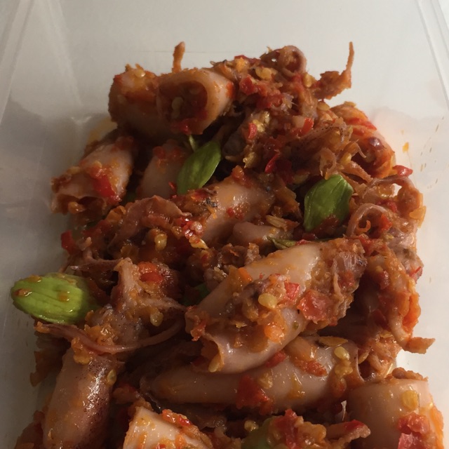 

Sambal goreng cumi Pete