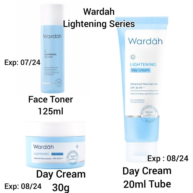 Wardah Lightening Series Day Cream Toner