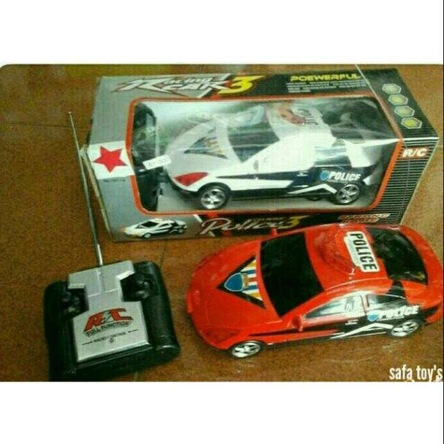 MOBIL RC POLICE CAR 1:24