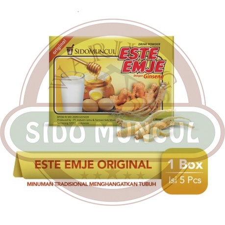 

Sido Muncul Minuman Este Emje Susu 5's - Menghangatkan Tubuh