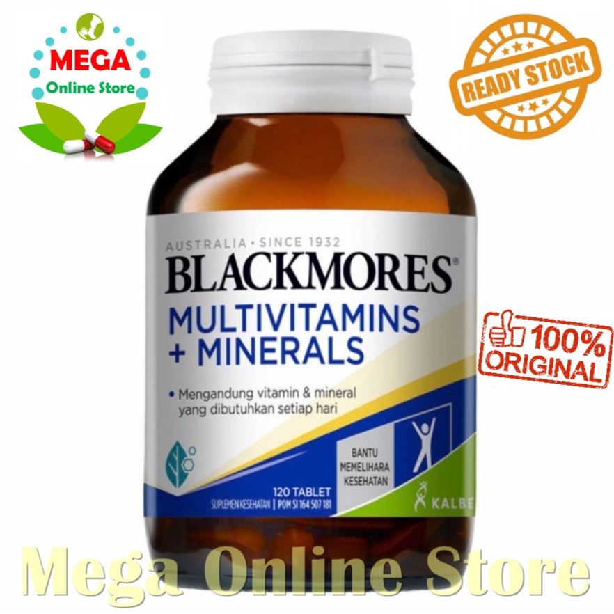 BPOM Blackmores Kalbe Multivitamins + Minerals