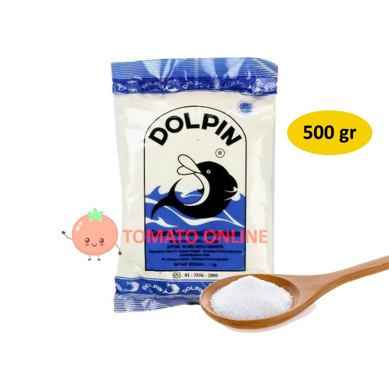 

Garam Meja Halus Dolphin Refill 500 gr gram g / 500gr / 500gram