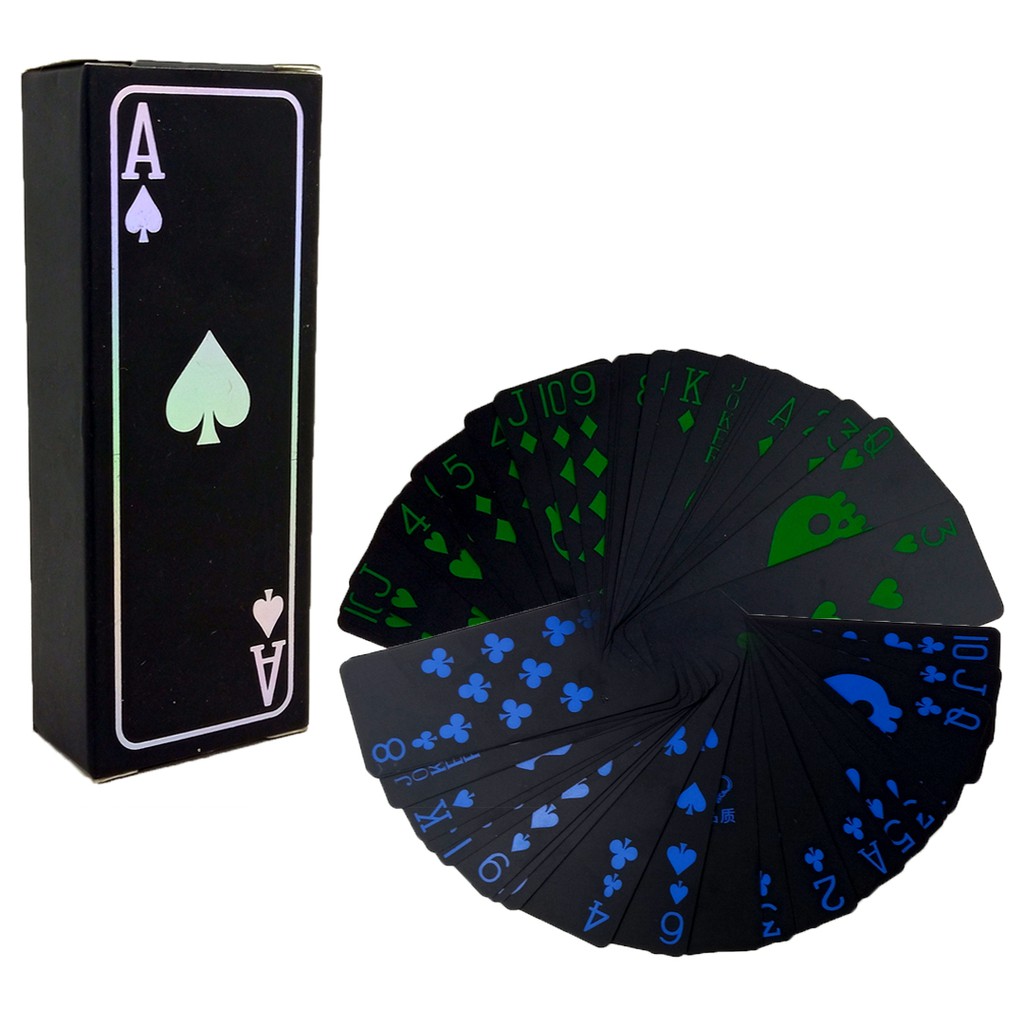 Kartu Remi Plastik Mini Playing Cards Mainan Poker Anti Air